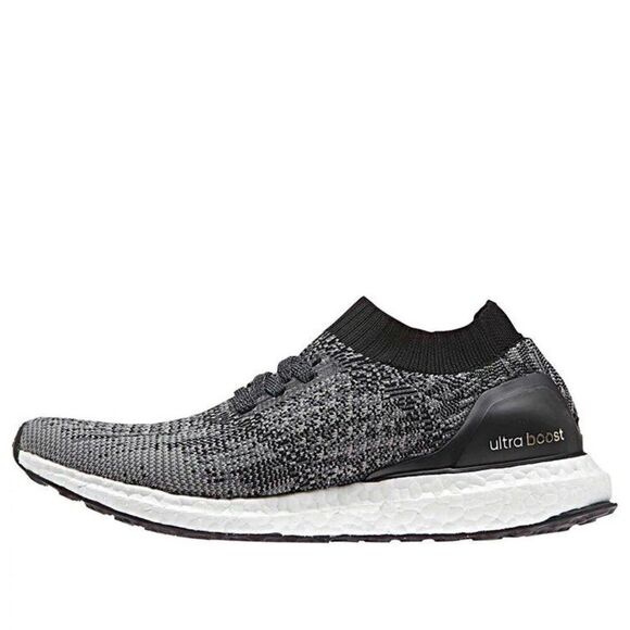 Xlnt Adidas Laceless Ultraboost womens 9.5 US Oreo Black White Colorway 42 EUR - Picture 1 of 7